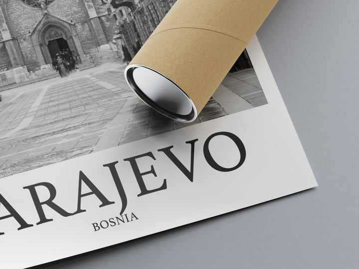 Sarajevo Photo Print of Sarajevo Bosnia Travel Photo Hanging Decor Photo Travel Art Gift For Travel Artwork Wall Art Framed Photo Travel