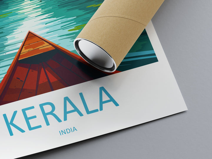 Kerala Travel Print Wall Art Kerala Wall Hanging Home Décor Kerala Gift Art Lovers India Art Lover Gift Wall Décor