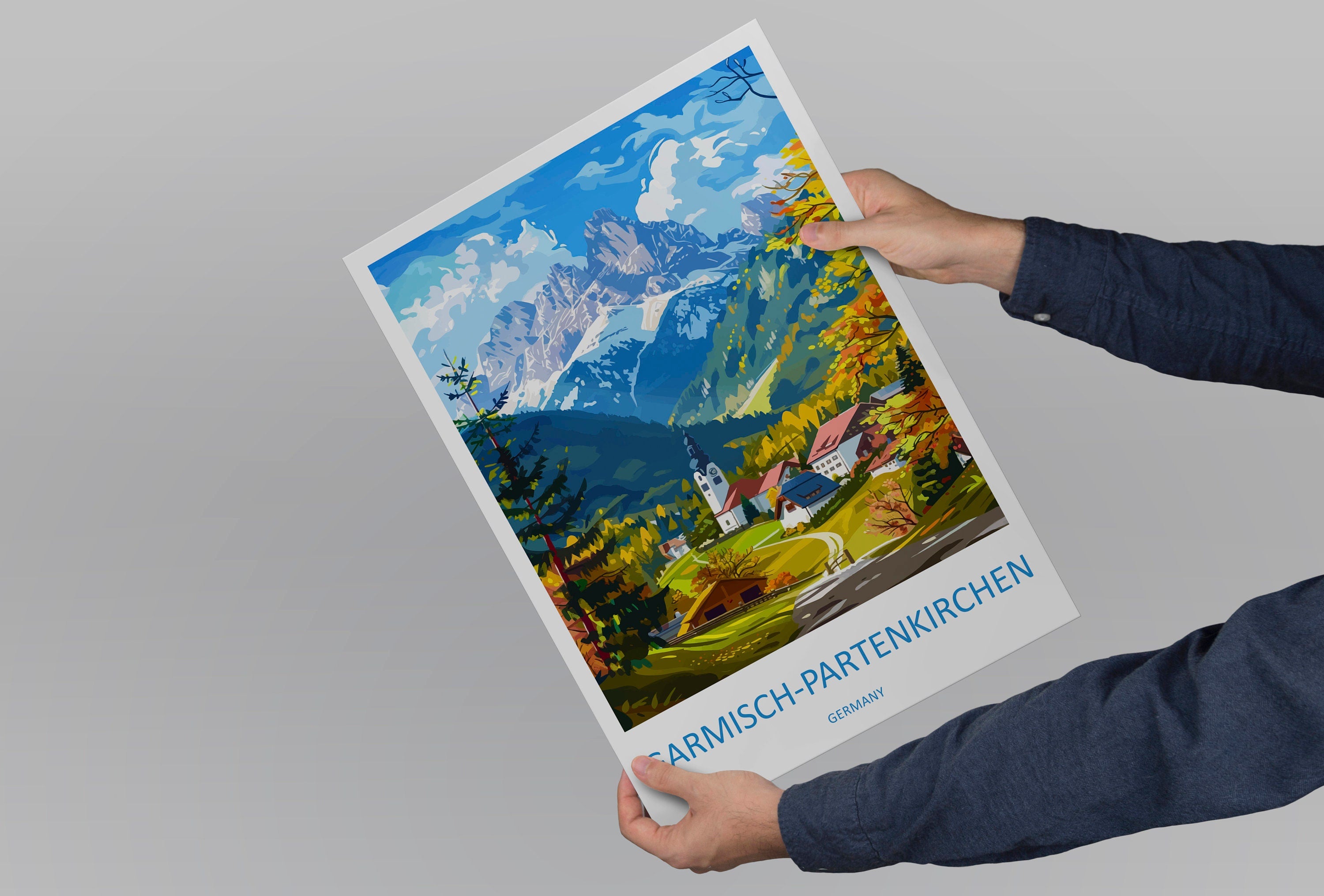 Garmisch-Partenkirchen Travel Print