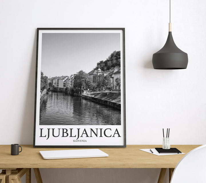 Ljubljana Photo Print of Ljubljana Slovenia Travel Photo Hanging Decor Photo Travel Art Gift For Travel Artwork Wall Art Framed Photo Travel