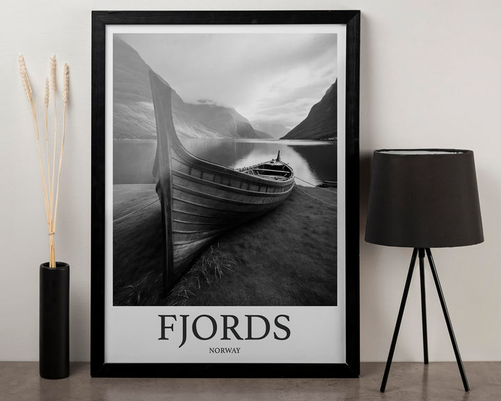 Fjords Photo Print of Fjords Norway Travel Photo Hanging Decor Photo Travel Art Gift For Travel Artwork Wall Art Framed