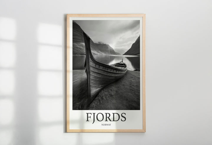 Fjords Photo Print of Fjords Norway Travel Photo Hanging Decor Photo Travel Art Gift For Travel Artwork Wall Art Framed