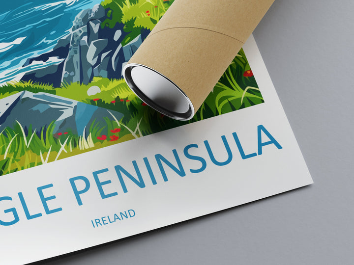 Dingle Peninsula Print Dingle Peninsula Home Decor Landscape Art Print Dingle Peninsula Wall Art for Ireland Enthusiast Gift Wall Hanging