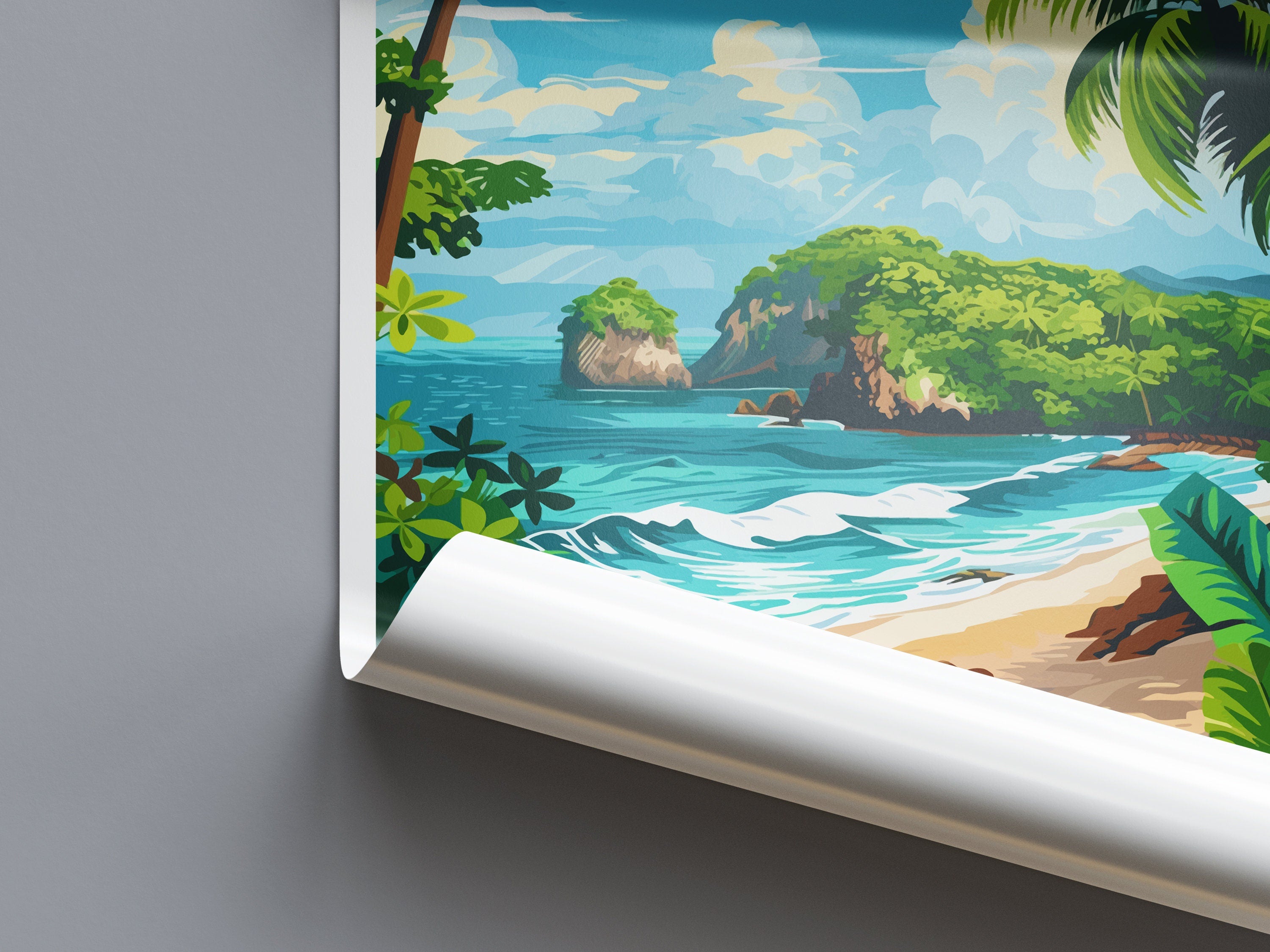 Manuel Antonio Park Travel Print