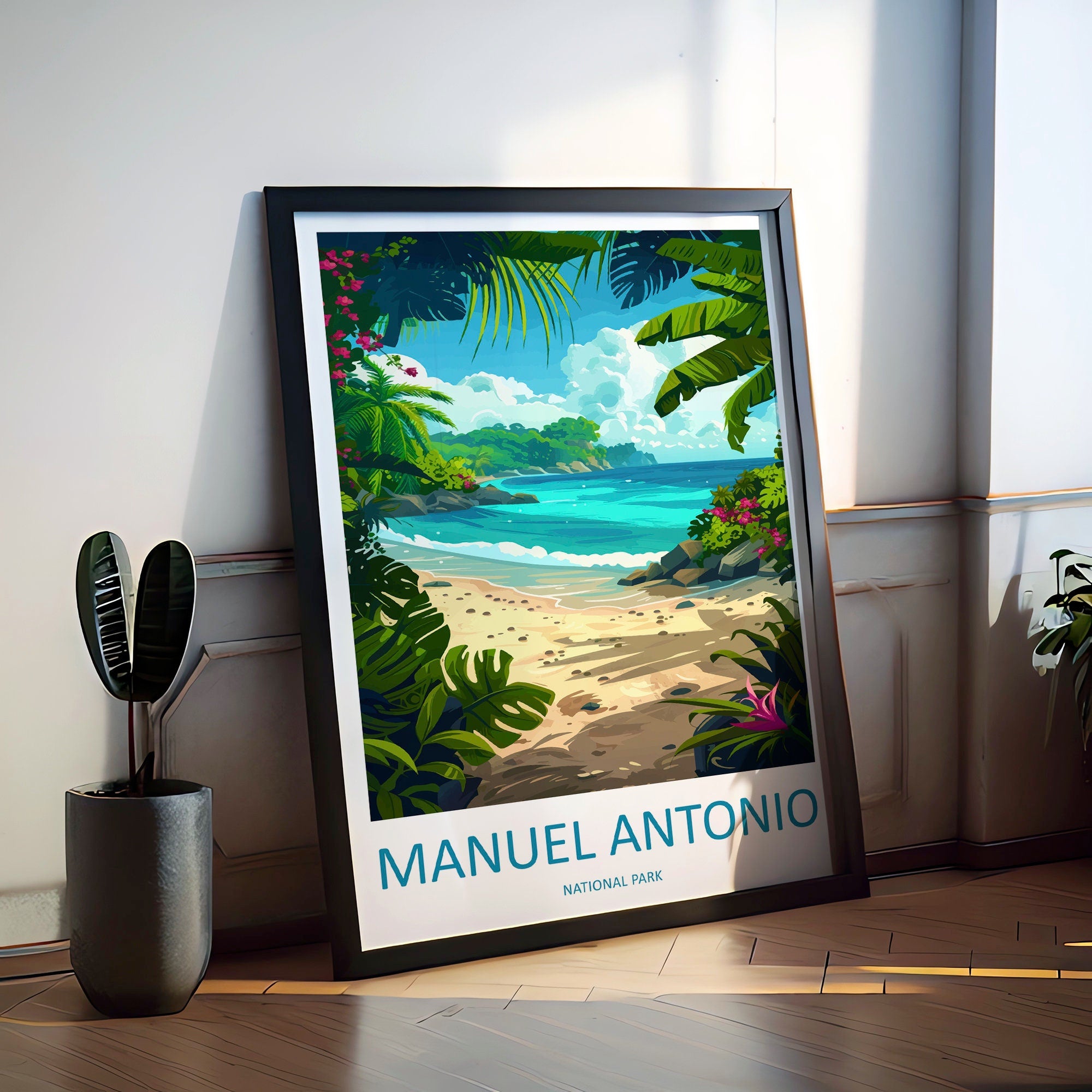 Manuel Antonio Park Travel Print