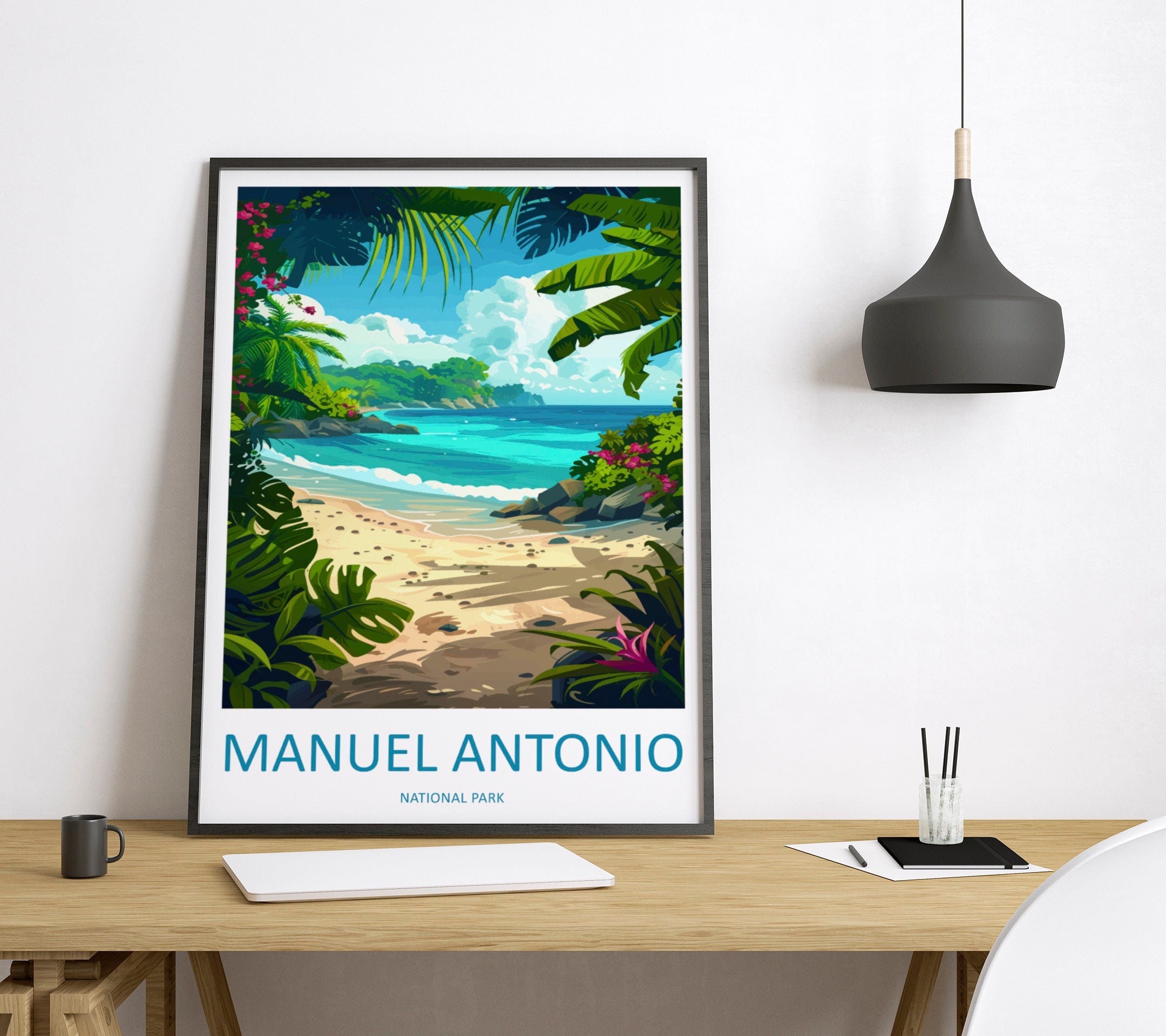 Manuel Antonio Park Travel Print