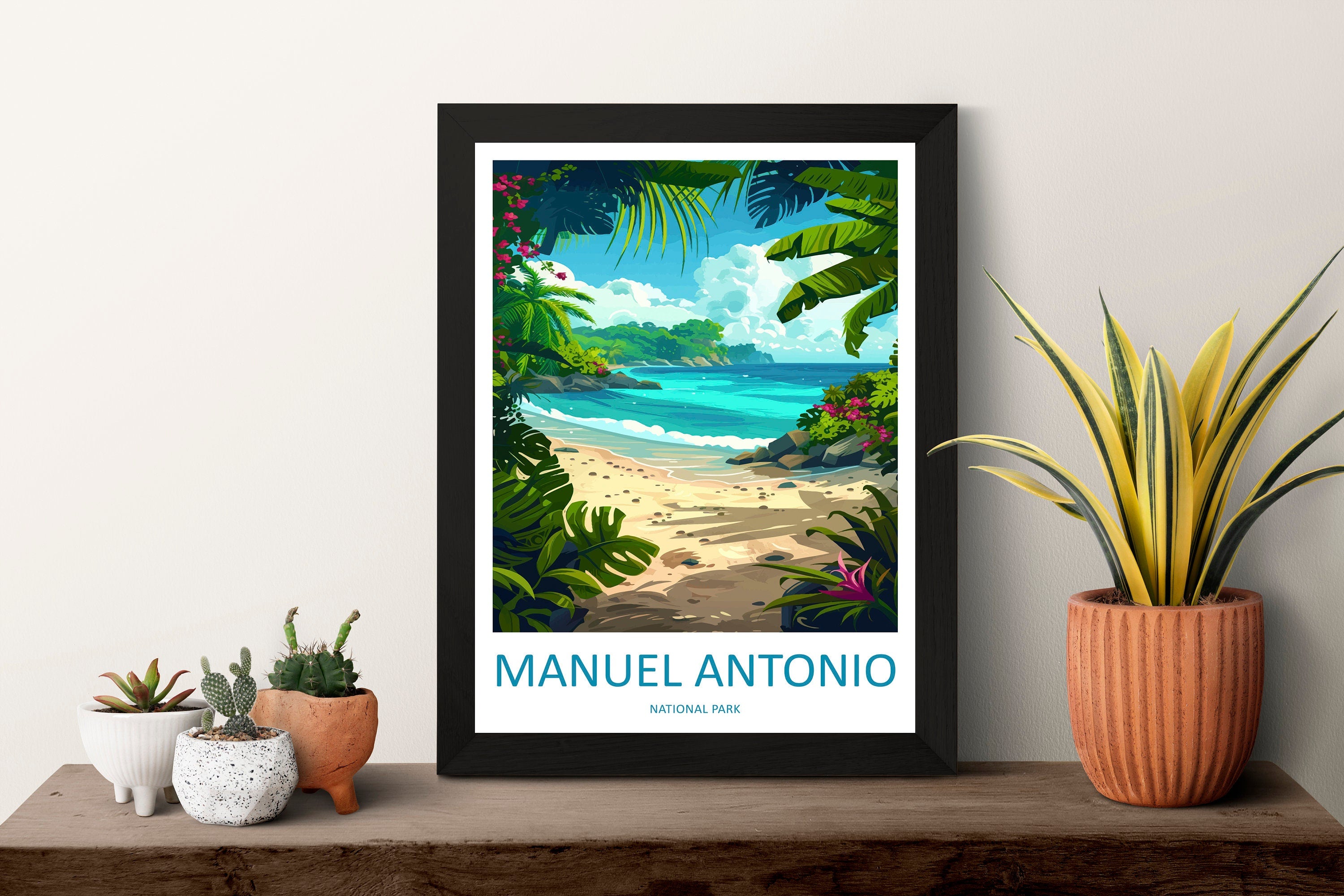 Manuel Antonio Park Travel Print