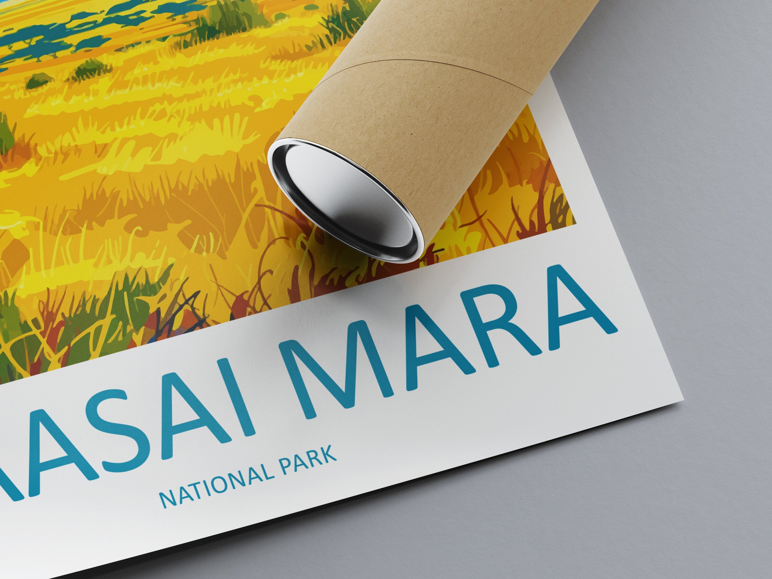 Masai Mara Travel Print