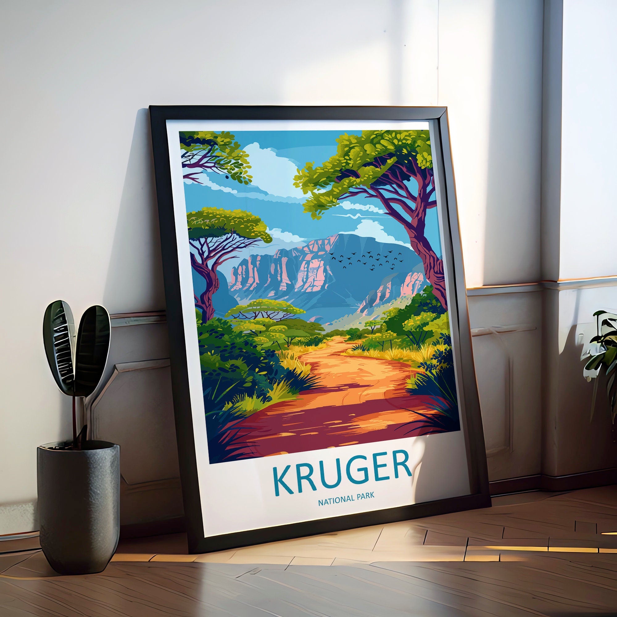 Kruger National Park Travel Print