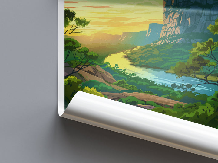 Kakadu National Park Travel Print Wall Art Kakadu Wall Hanging Home Décor Kakadu Gift Art Lovers Wall Art Australia Travel Print