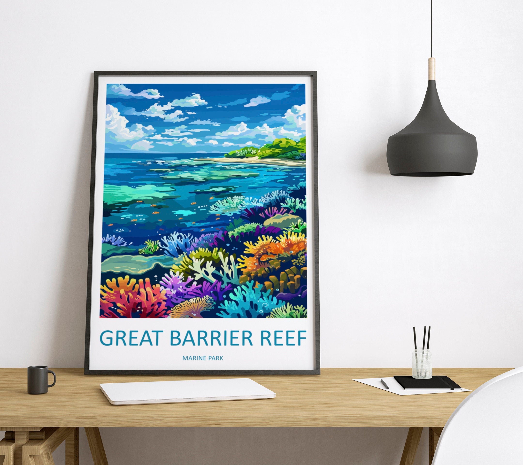 Great Barrier Reef Travel Print