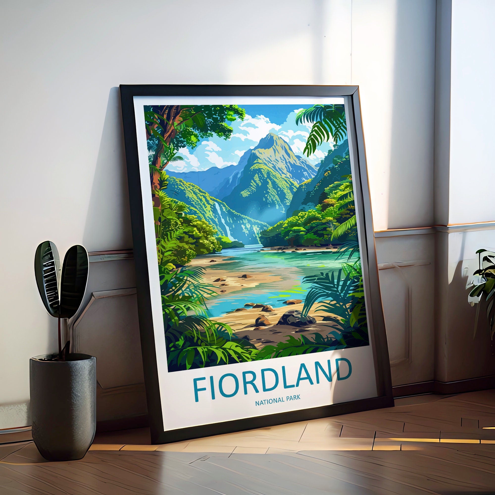 Fiordland Travel Print