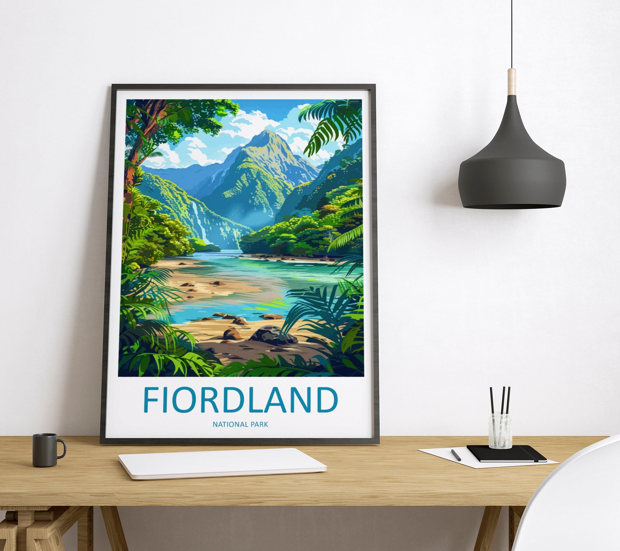 Fiordland Travel Print