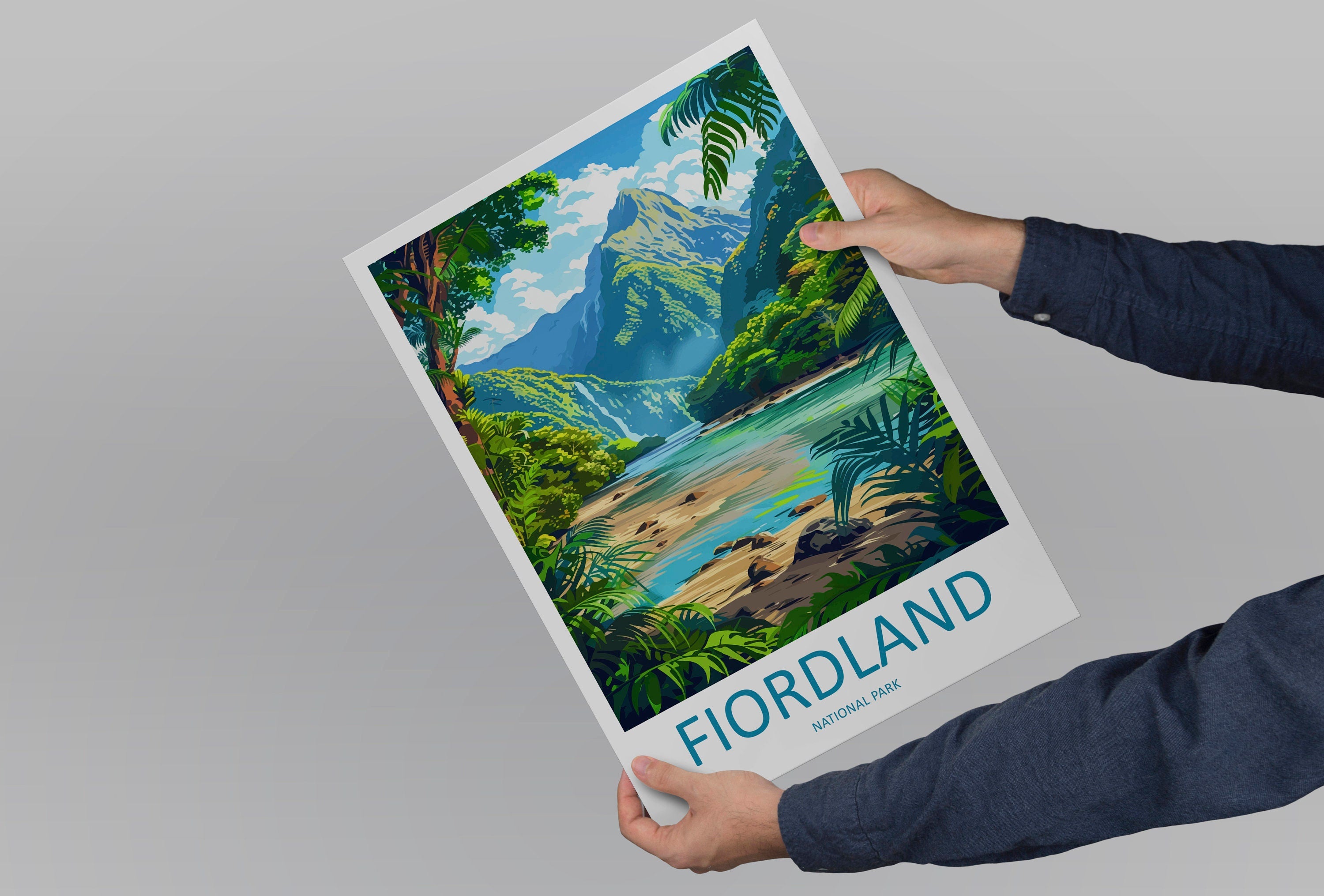 Fiordland Travel Print