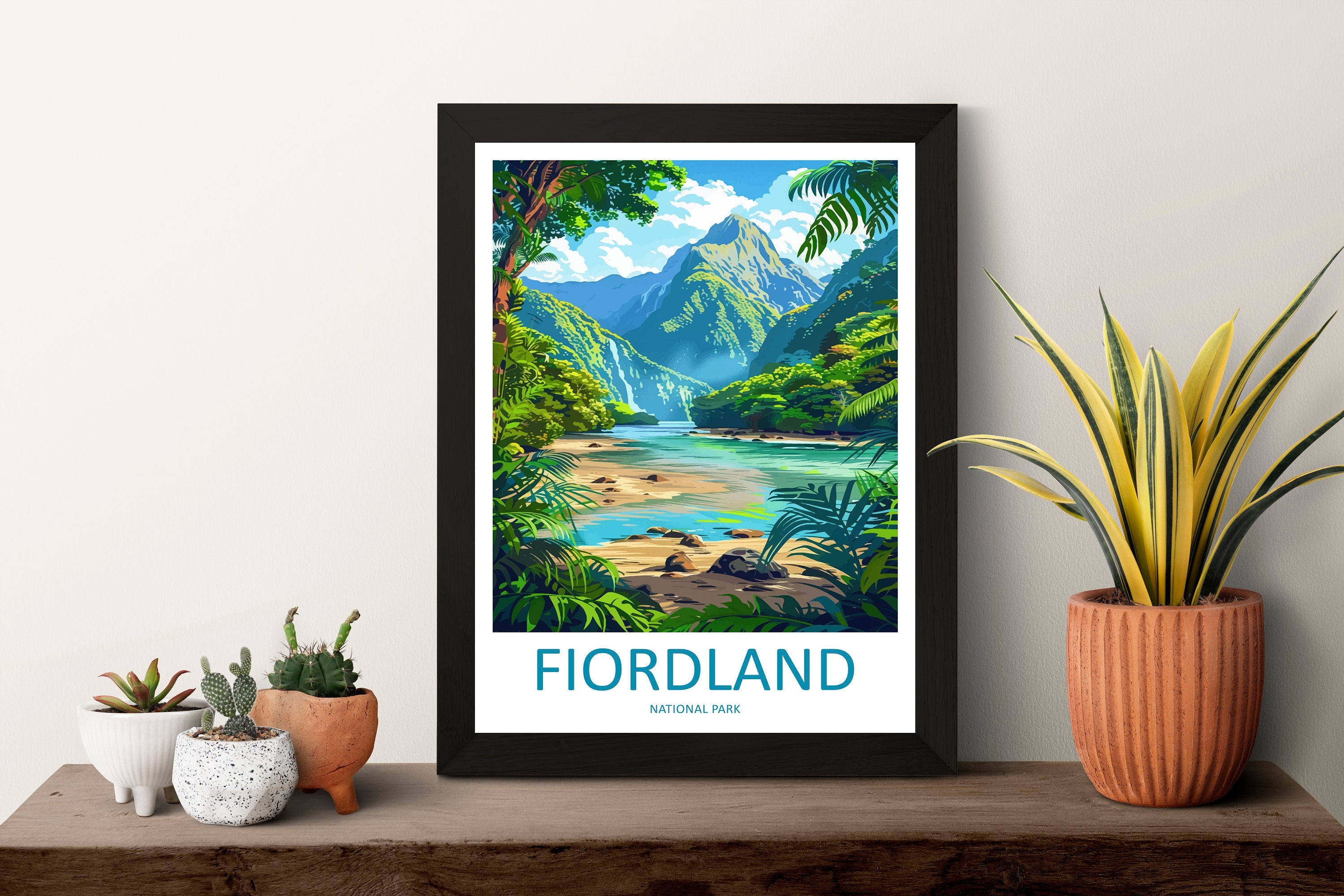 Fiordland Travel Print