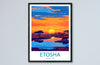 Etosha National Park Travel Print