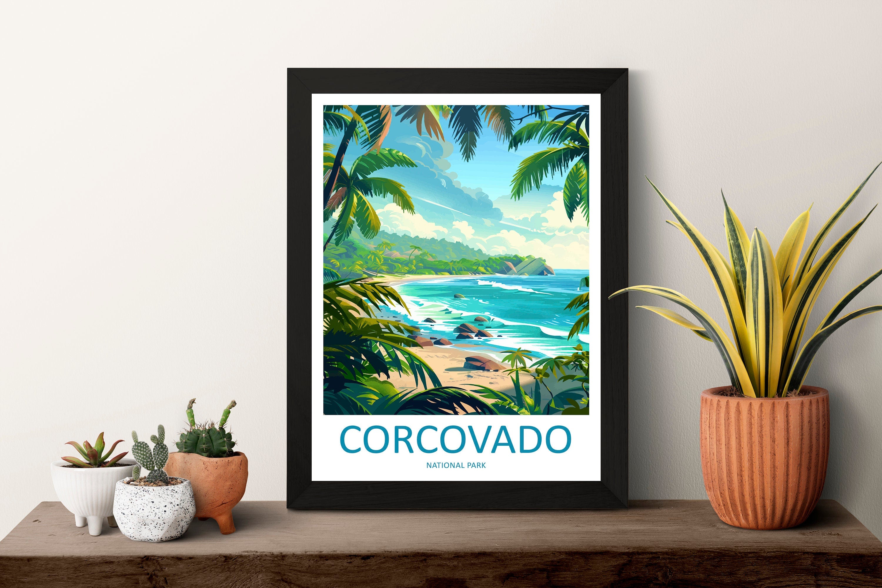 Corcovado National Park Travel Print