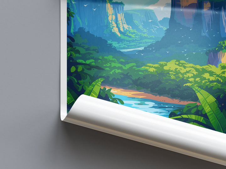 Canaima National Park Travel Print Wall Art Canaima Park Wall Hanging Home Décor Canaima National Park Gift Art Canaima