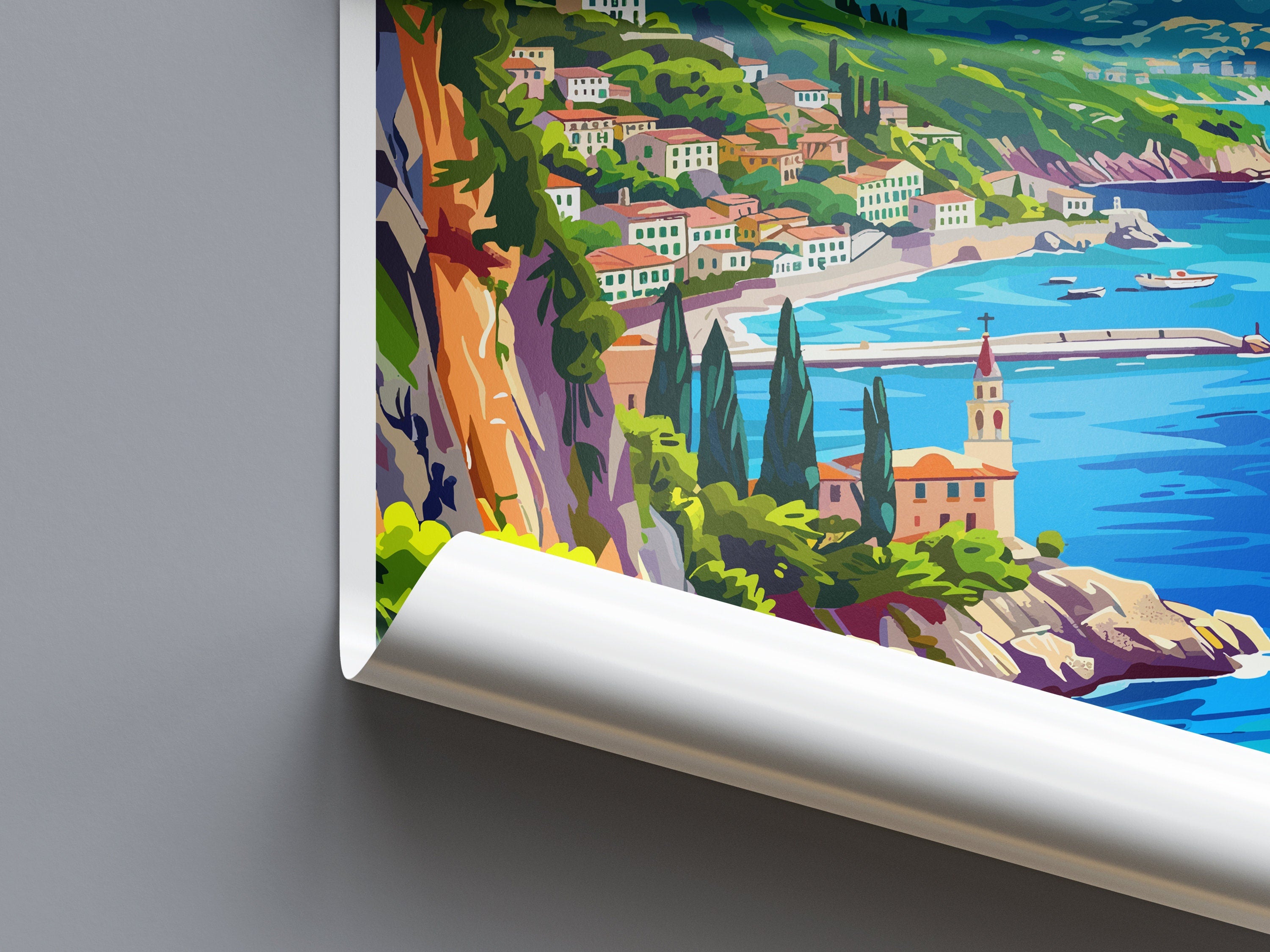 Corfu Travel Print