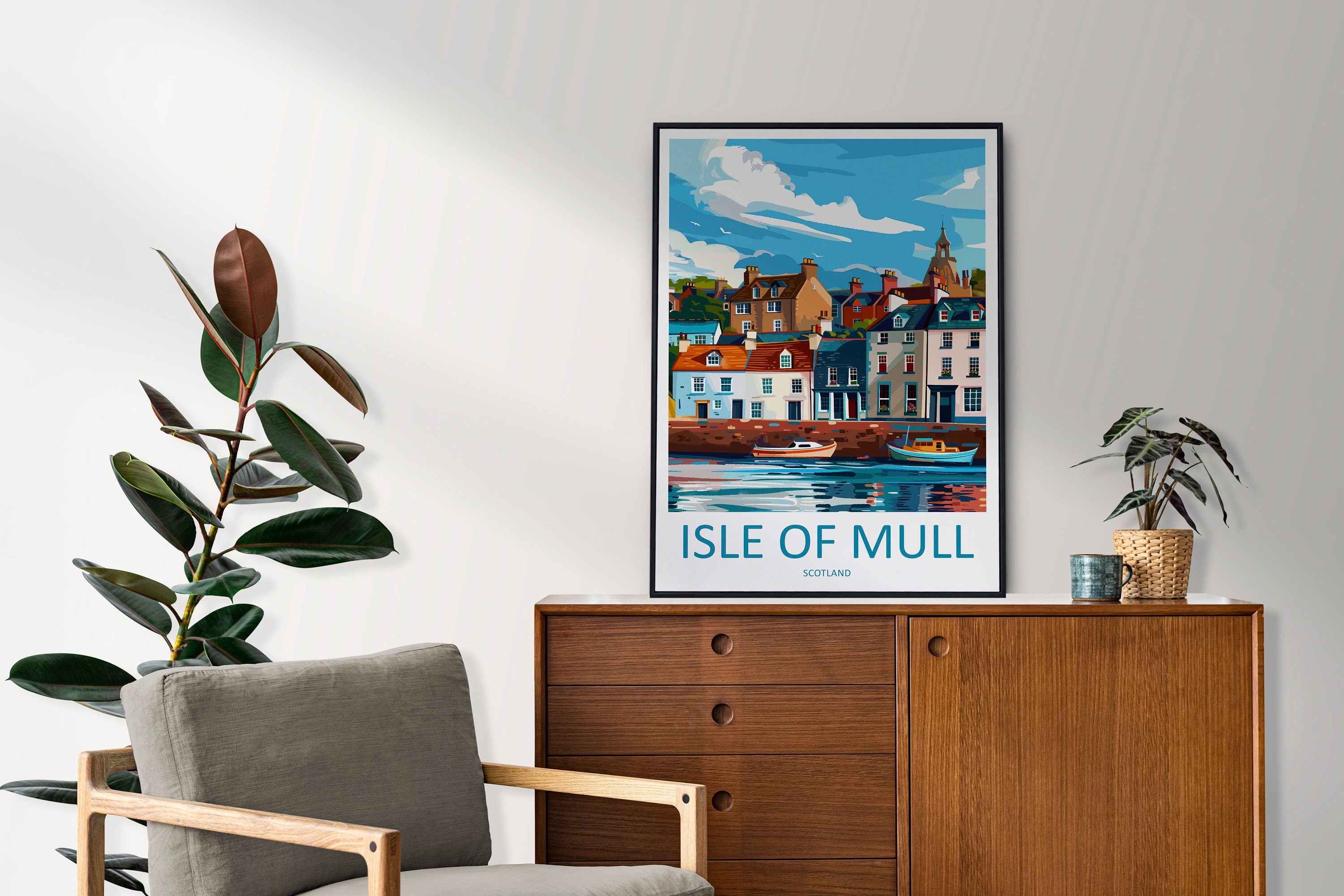 Isle Of Mull Travel Print