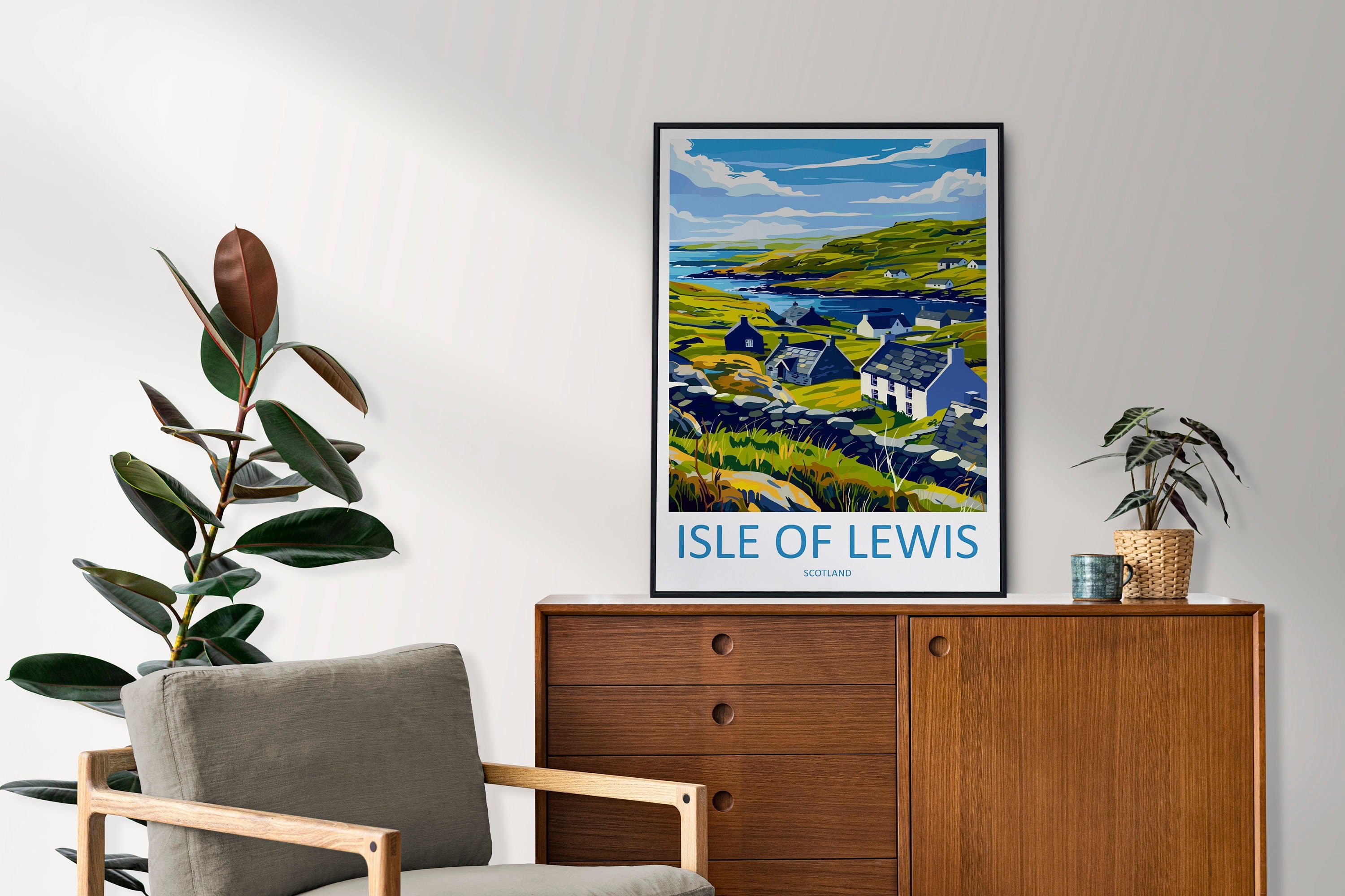 Isle Of Lewis Travel Print