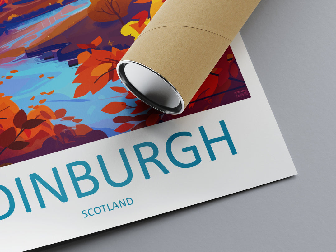 Edinburgh Cityscape Print Edinburgh Home Decor European City Art Print Edinburgh Wall Art Scotland Enthusiast Gift Wall Hanging Edinburgh