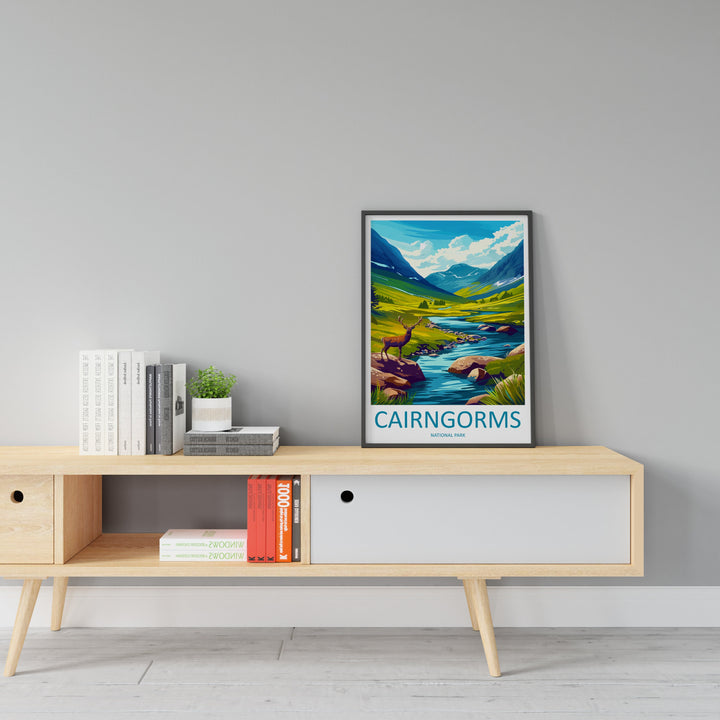 Cairngorms Print Cairngorms Home Decor Landscape Art Print Cairngorms Wall Art for Scotland Enthusiast Gift Wall Hanging Cairngorms Scotland
