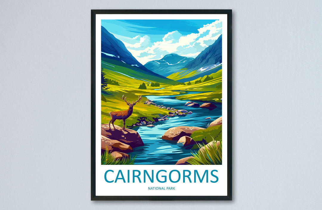 Cairngorms Print Cairngorms Home Decor Landscape Art Print Cairngorms Wall Art for Scotland Enthusiast Gift Wall Hanging Cairngorms Scotland
