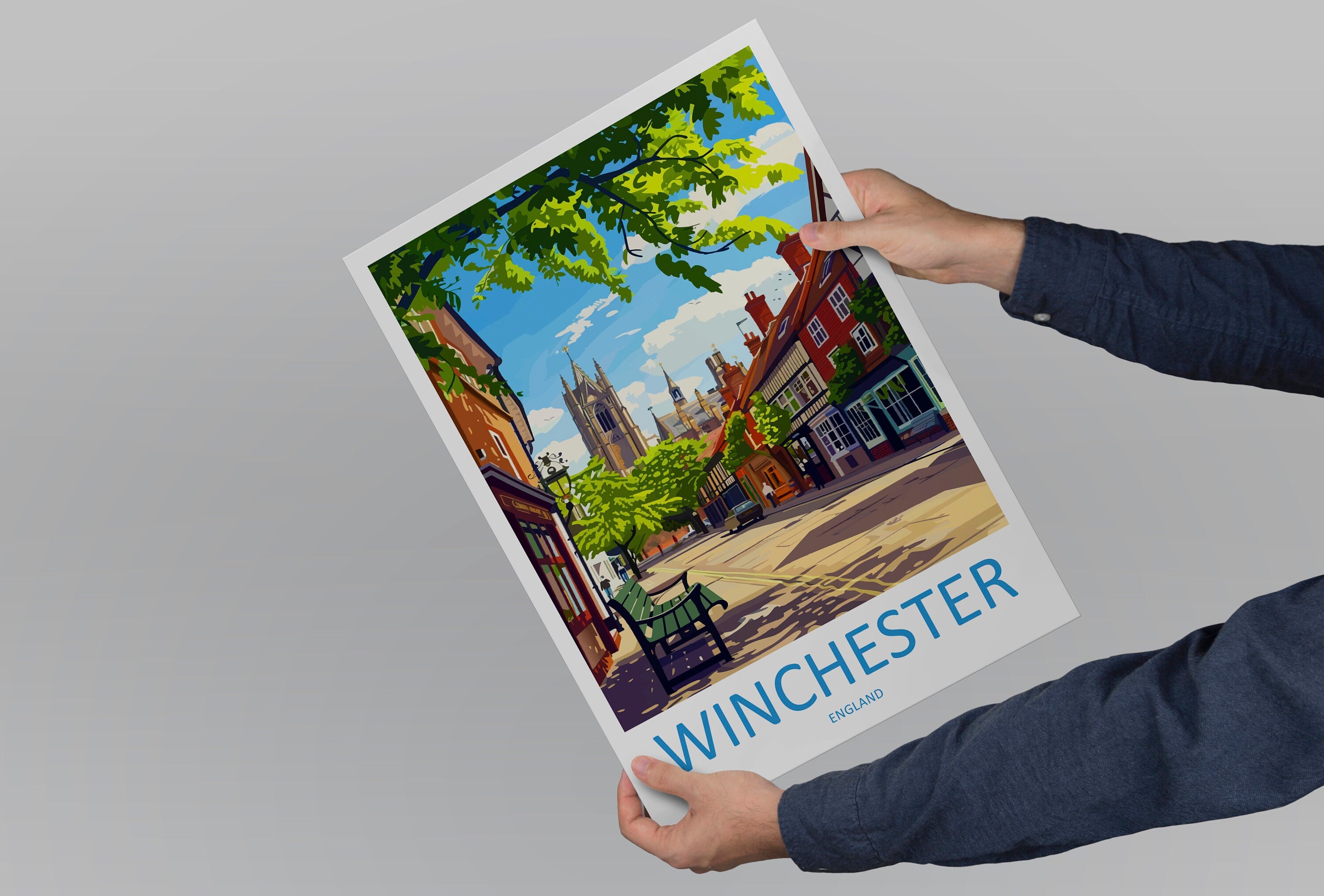 Winchester Travel Print