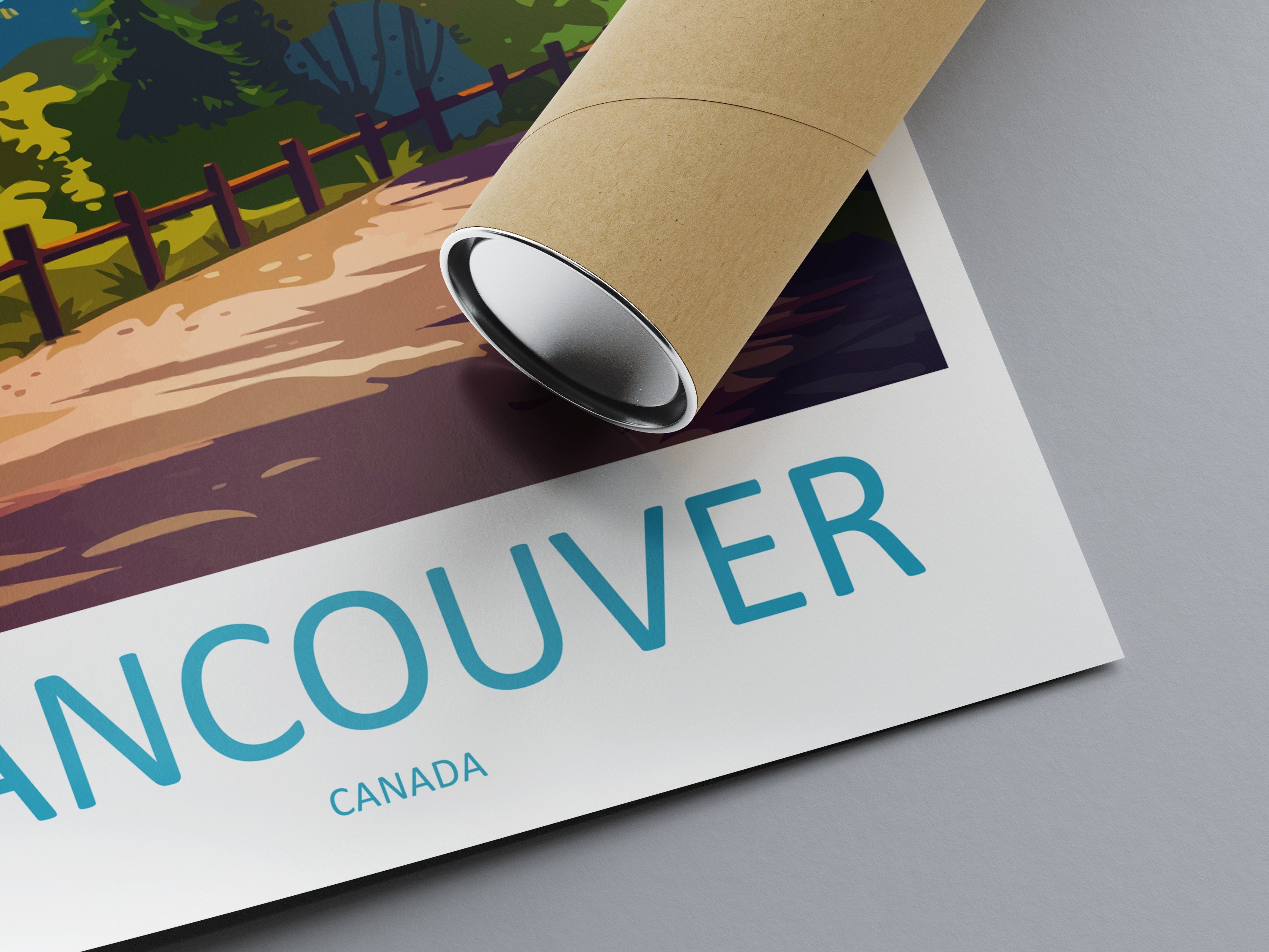 Vancouver Travel Print