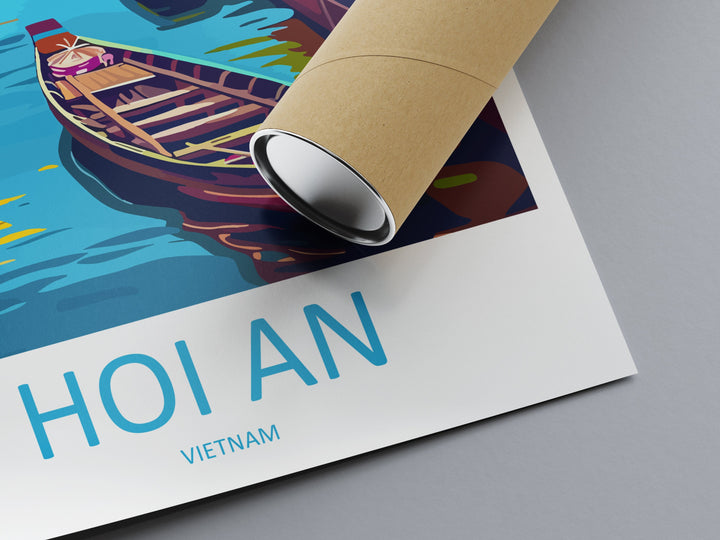 Hoi An Travel Print Wall Art Hoi An Wall Hanging Home Décor Hoi An Gift Art Lovers Vietnam Art Lover Gift Hoi An Wall Art For Vietnam Lover