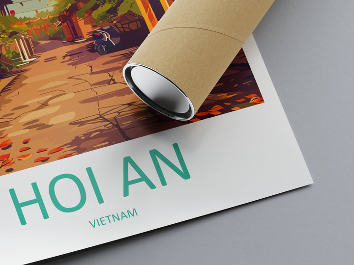 Hoi An Travel Print Wall Art Hoi An Wall Hanging Home Décor Hoi An Gift Art Lovers Vietnam Art Lover Gift Hoi An Wall Art For Vietnam Lover
