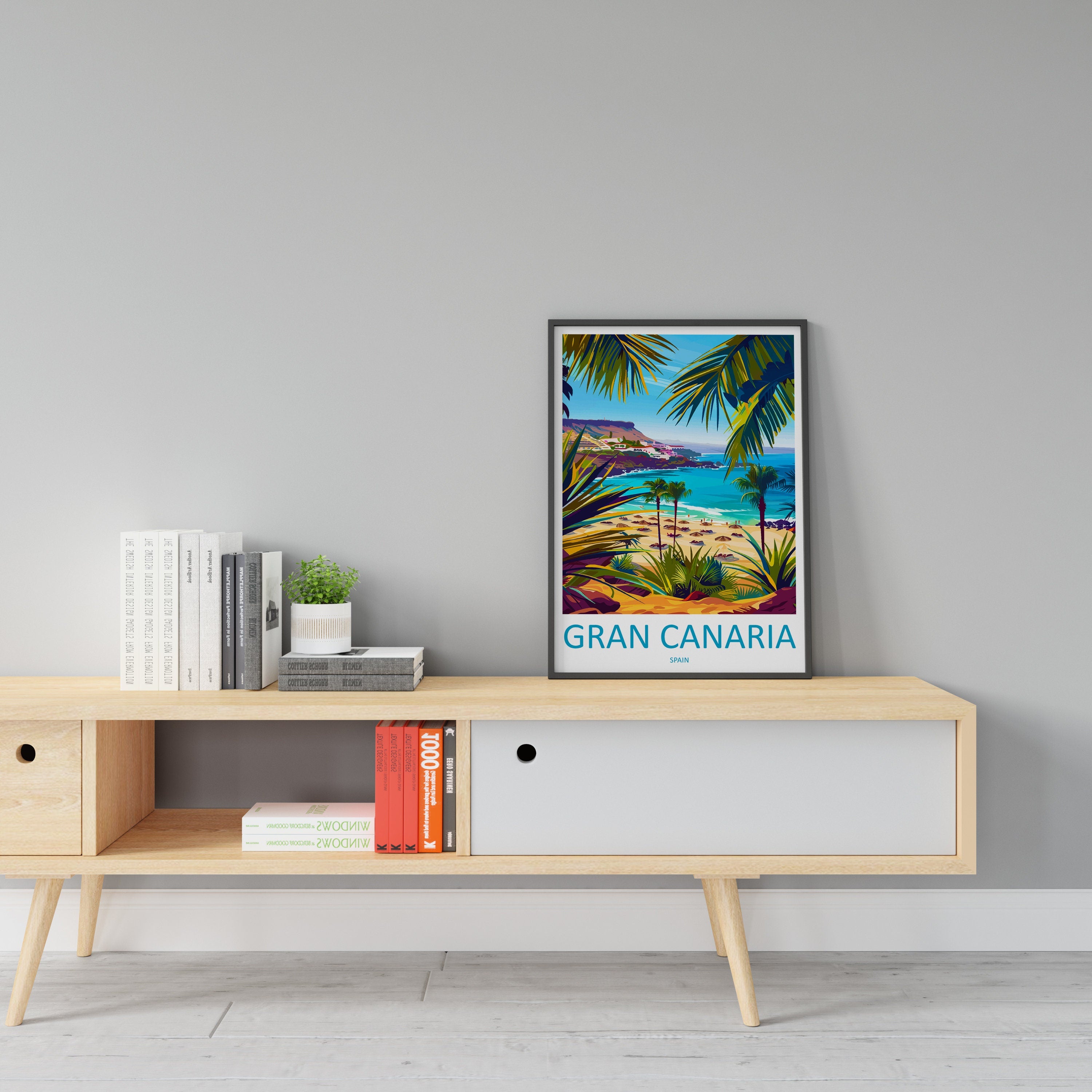 Gran Canaria Travel Print