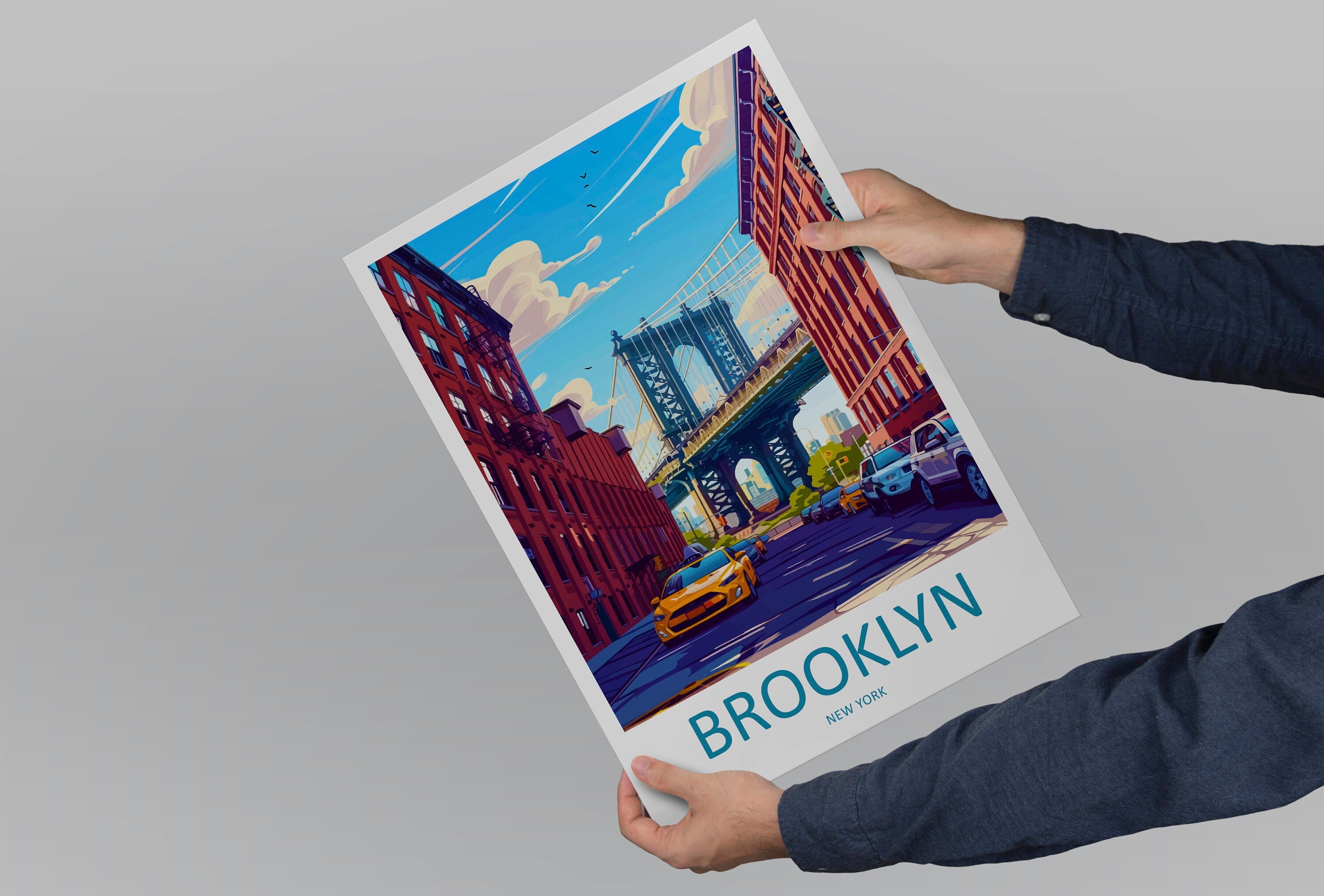 Brooklyn New York Travel Print