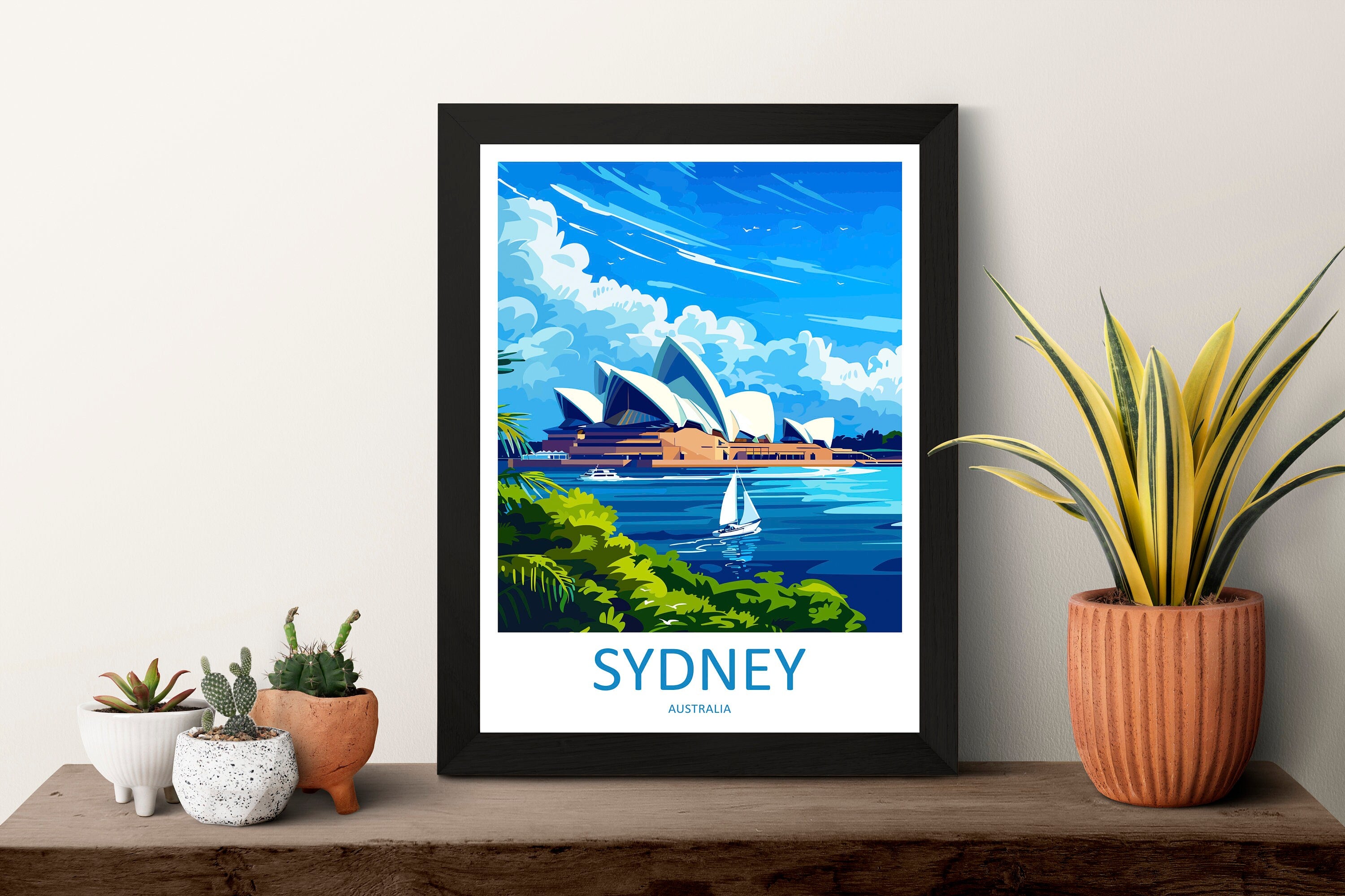 Sydney Opera House Travel Print