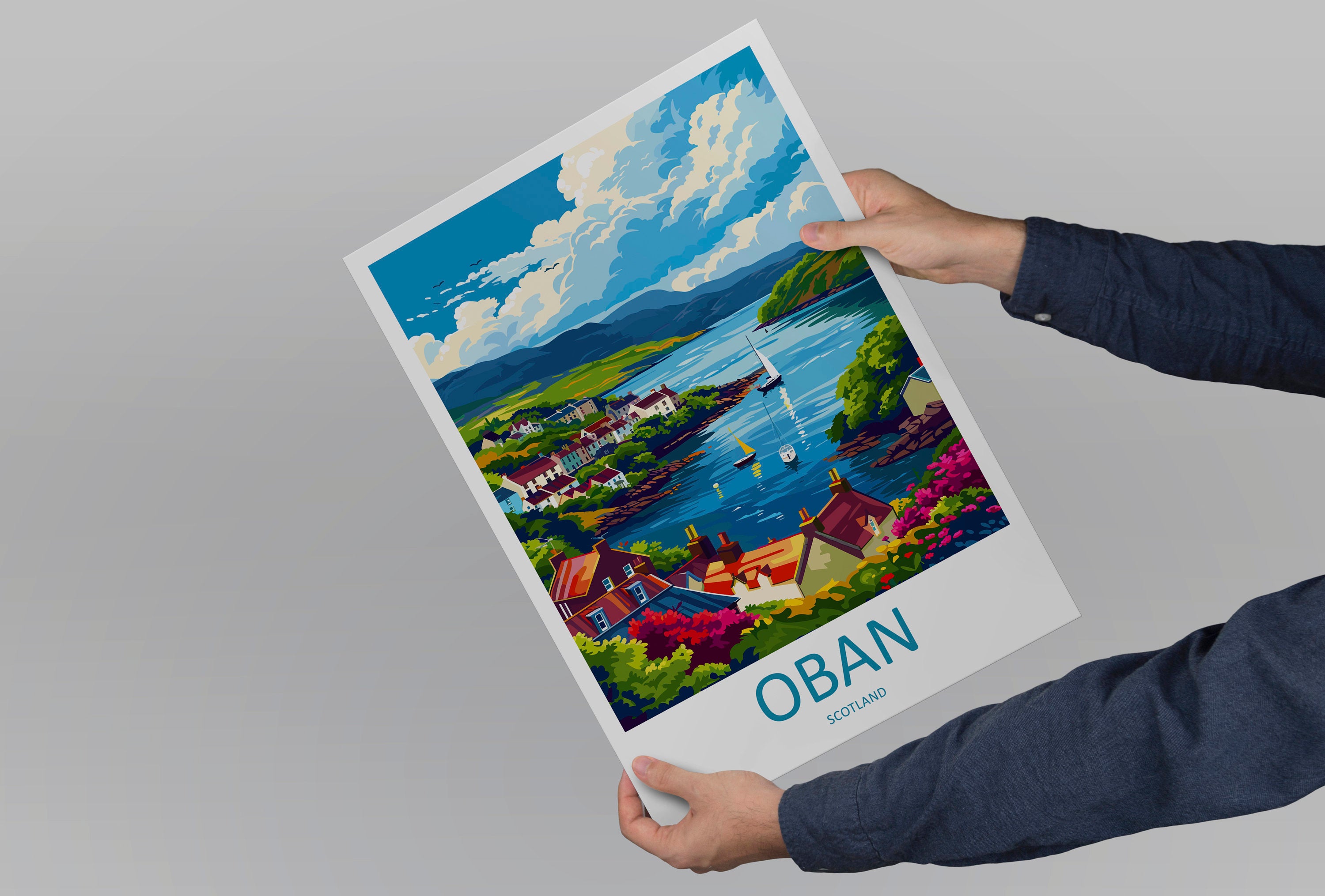 Oban Travel Print