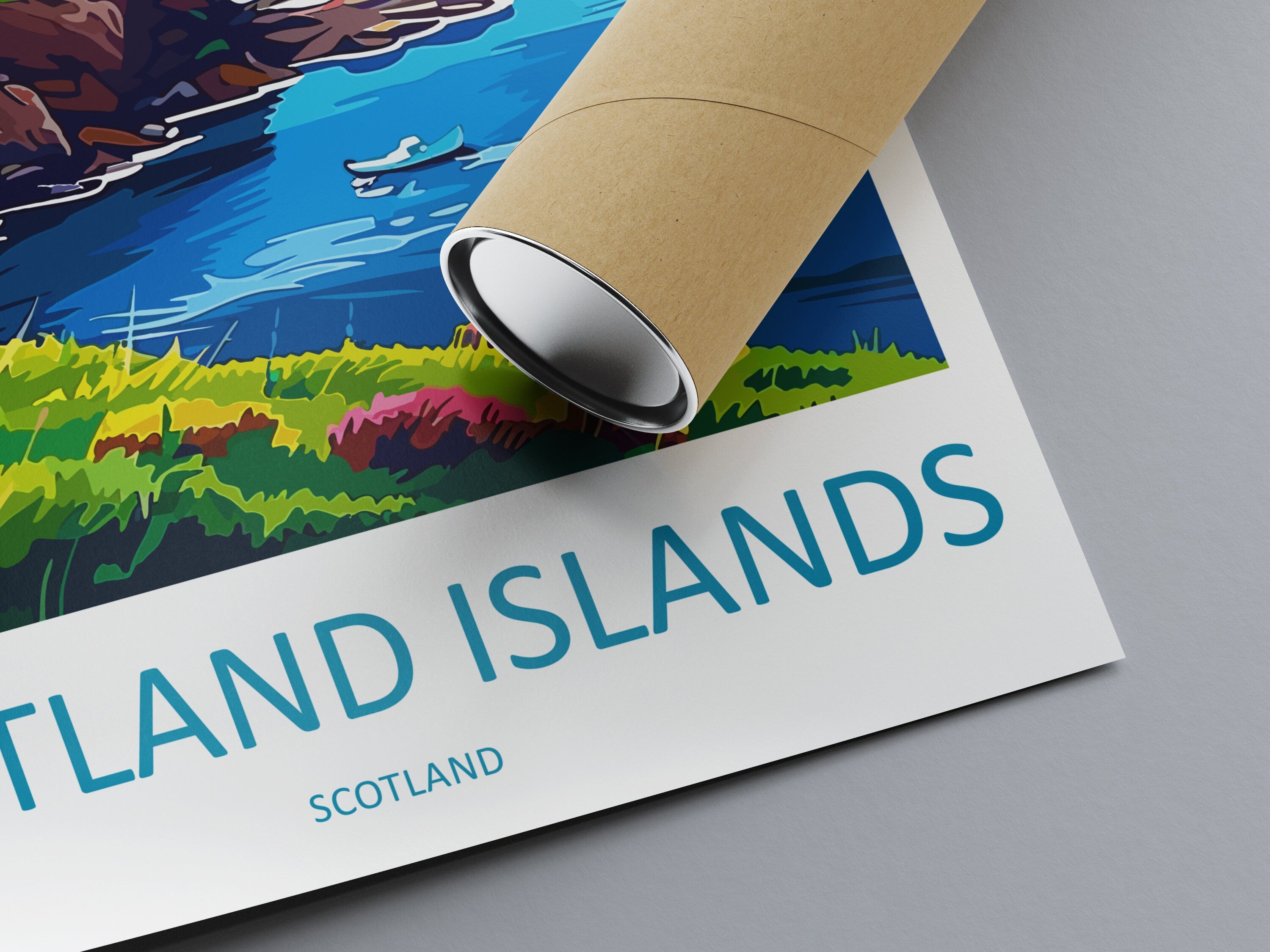 Shetland Travel Print Shetland Home Décor Scotland Art Print Shetland Wall Print For Shetland Gift Wall Hanging Scottish Islands Shetland