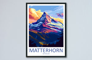 Matterhorn Travel Print