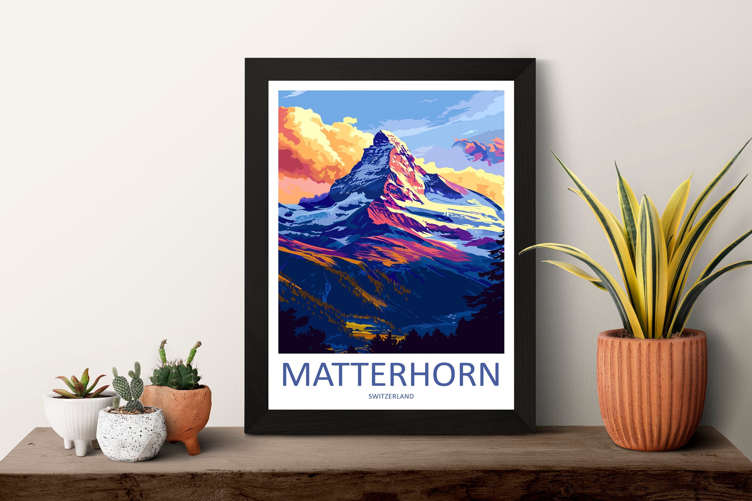 Matterhorn Travel Print