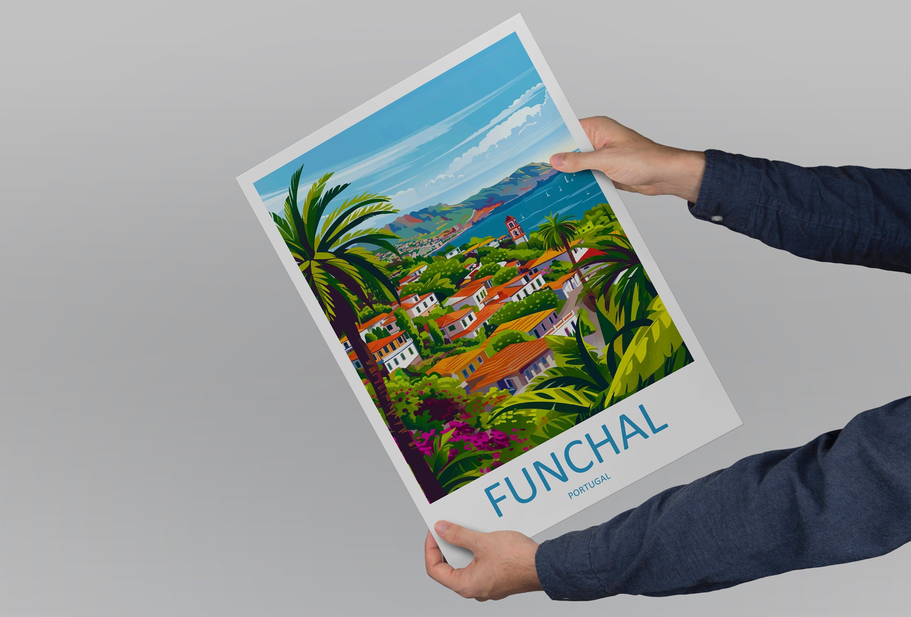 Funchal Travel Print