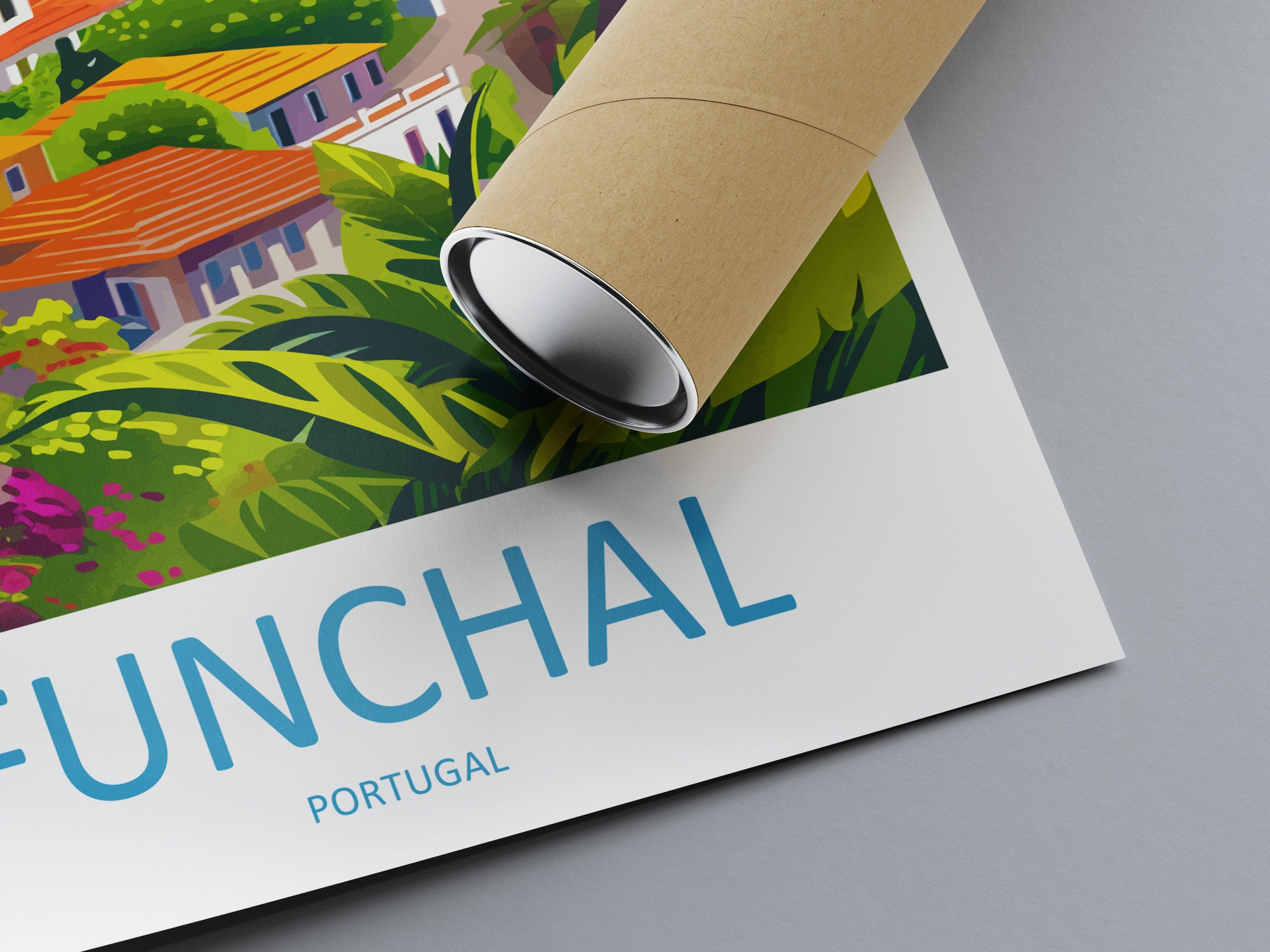 Funchal Travel Print