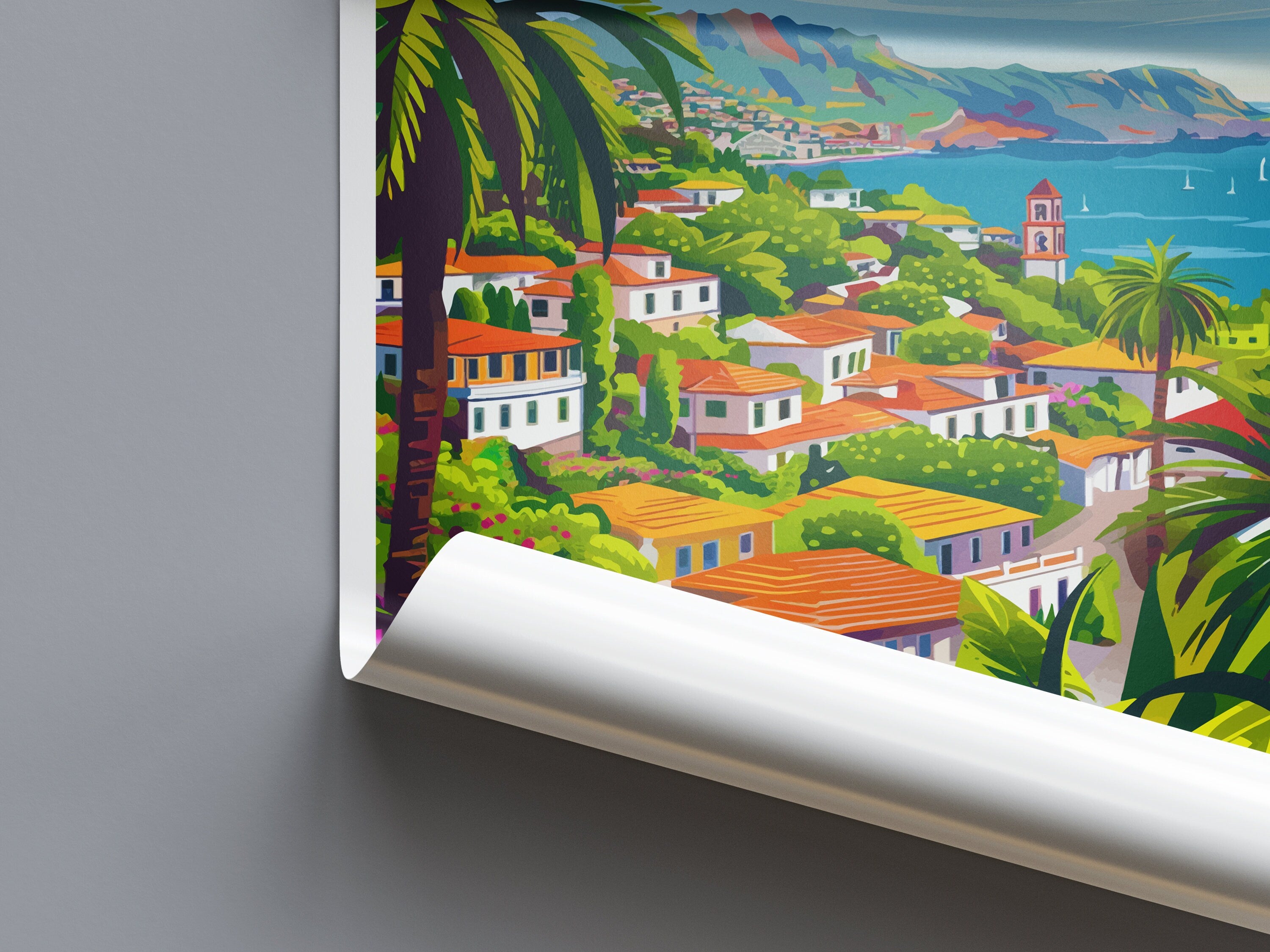 Funchal Travel Print