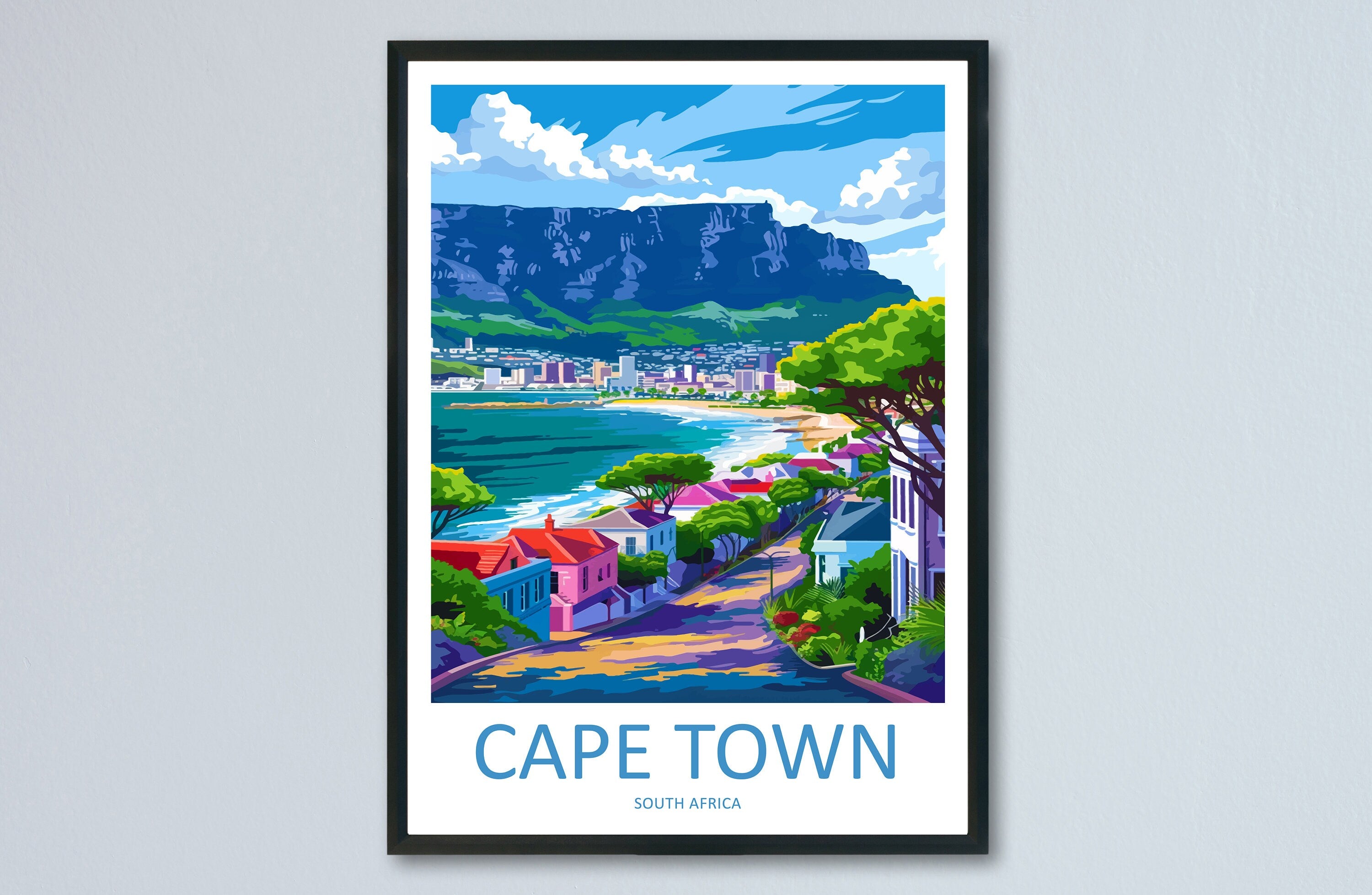 Cape Town Travel Print