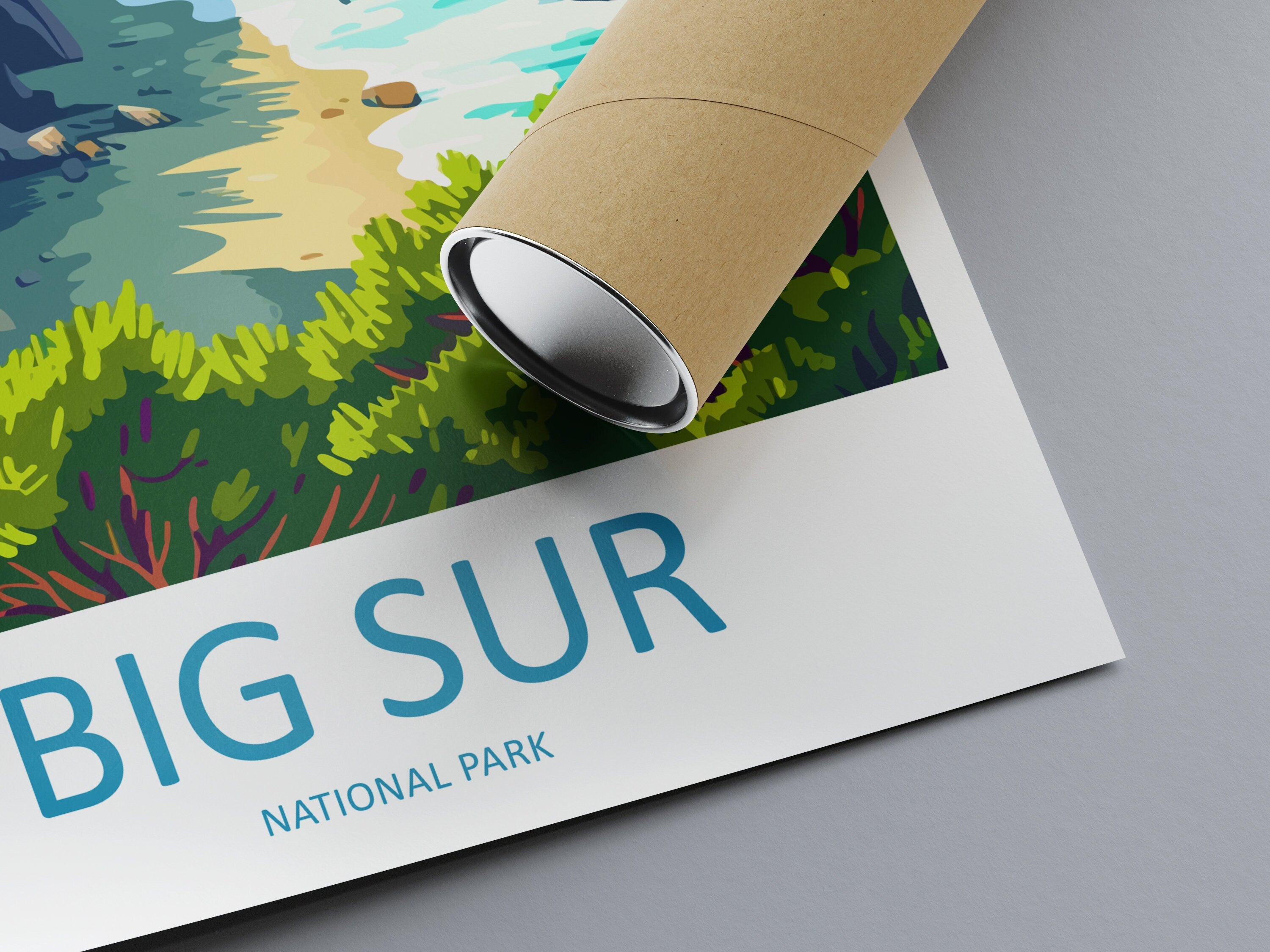 Big Sur National Park Travel Print