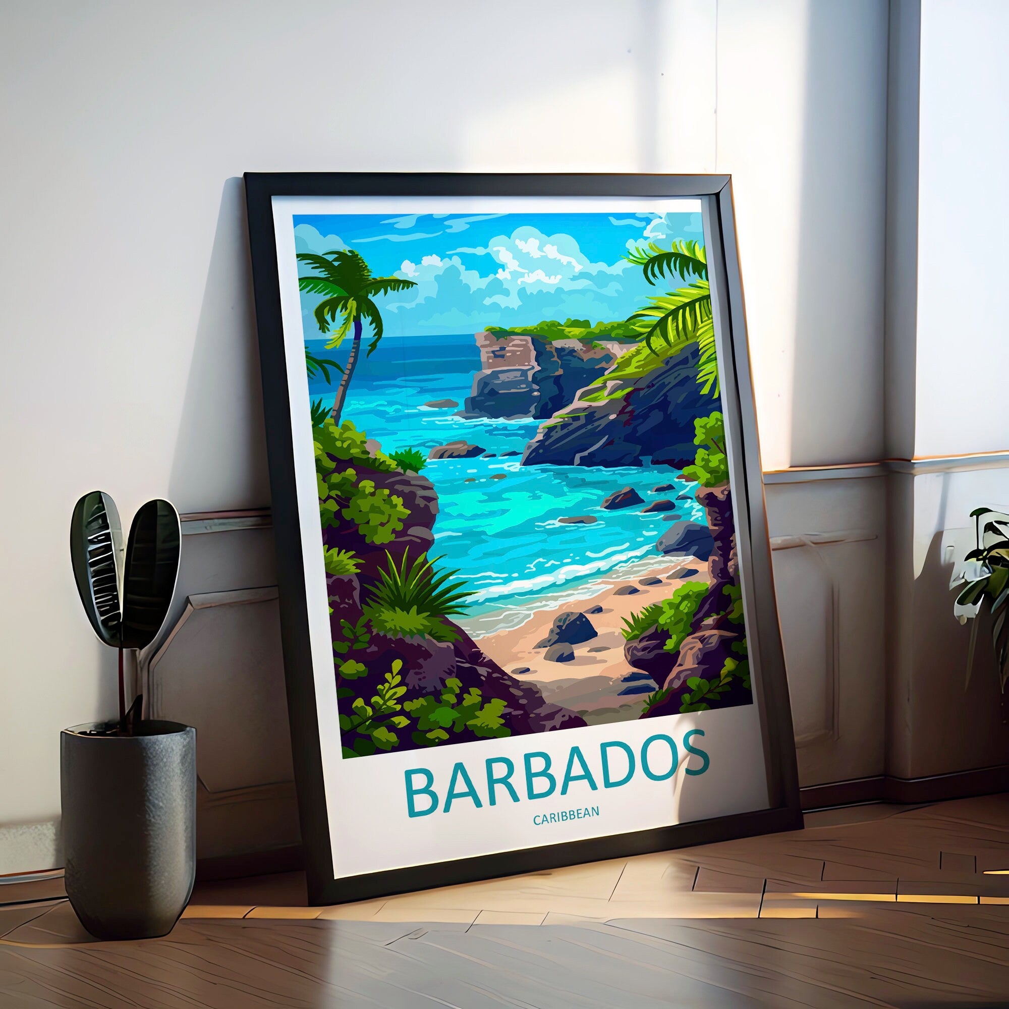 Barbados Travel Print