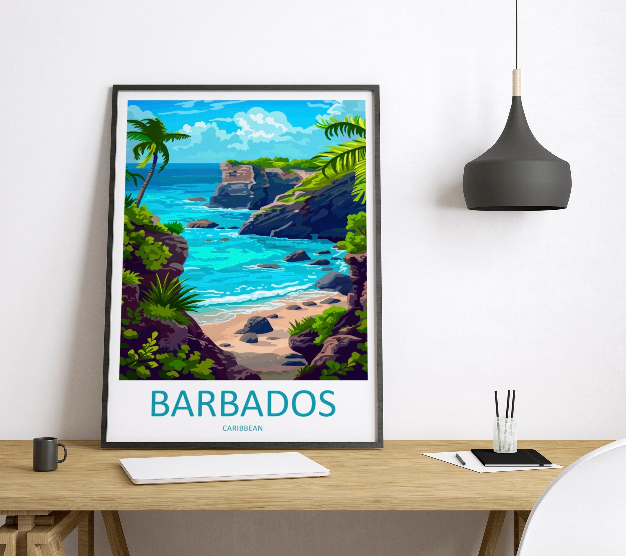 Barbados Travel Print