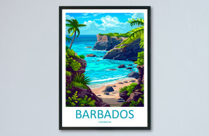 Barbados Travel Print