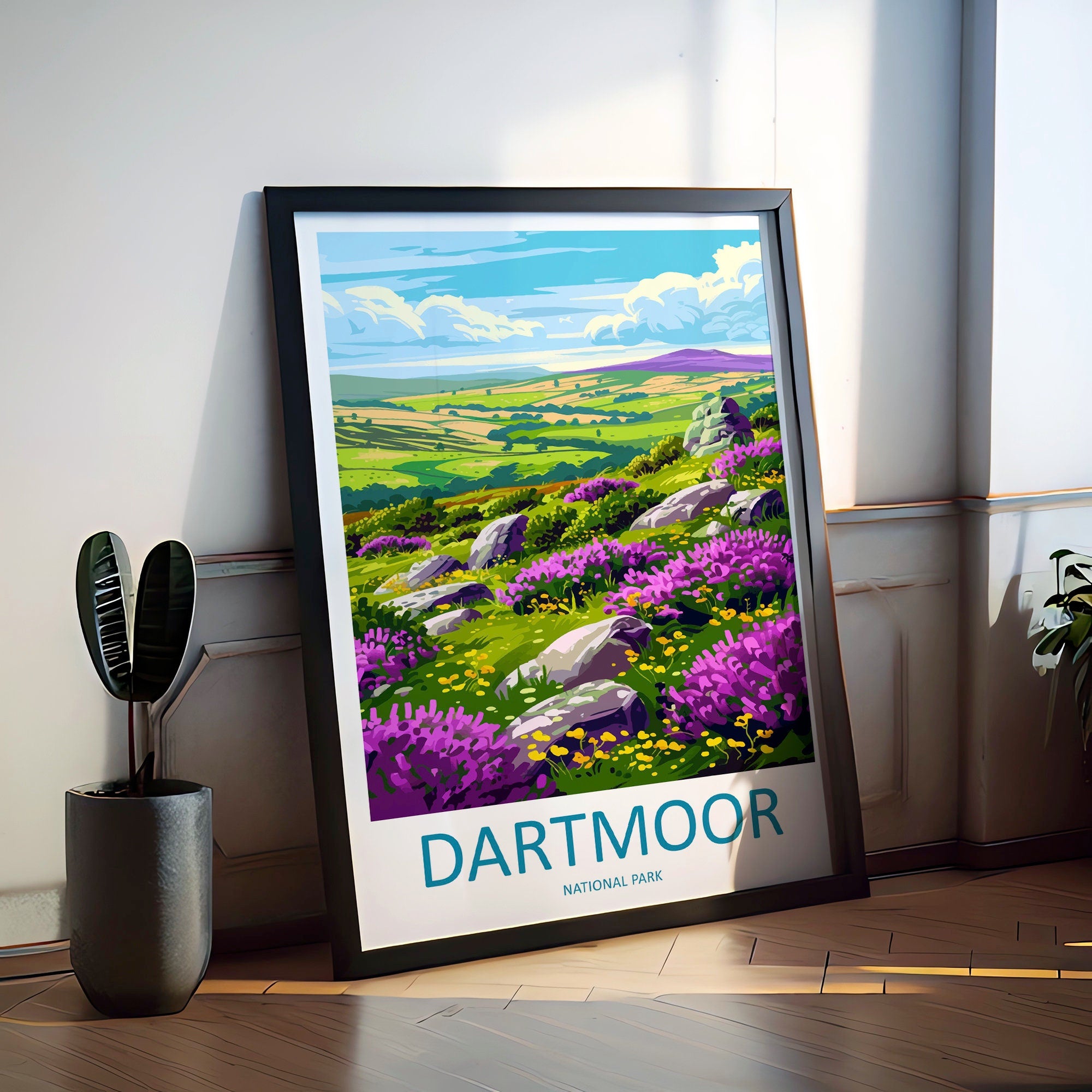 Dartmoor Travel Print