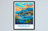 Monaco Travel Print