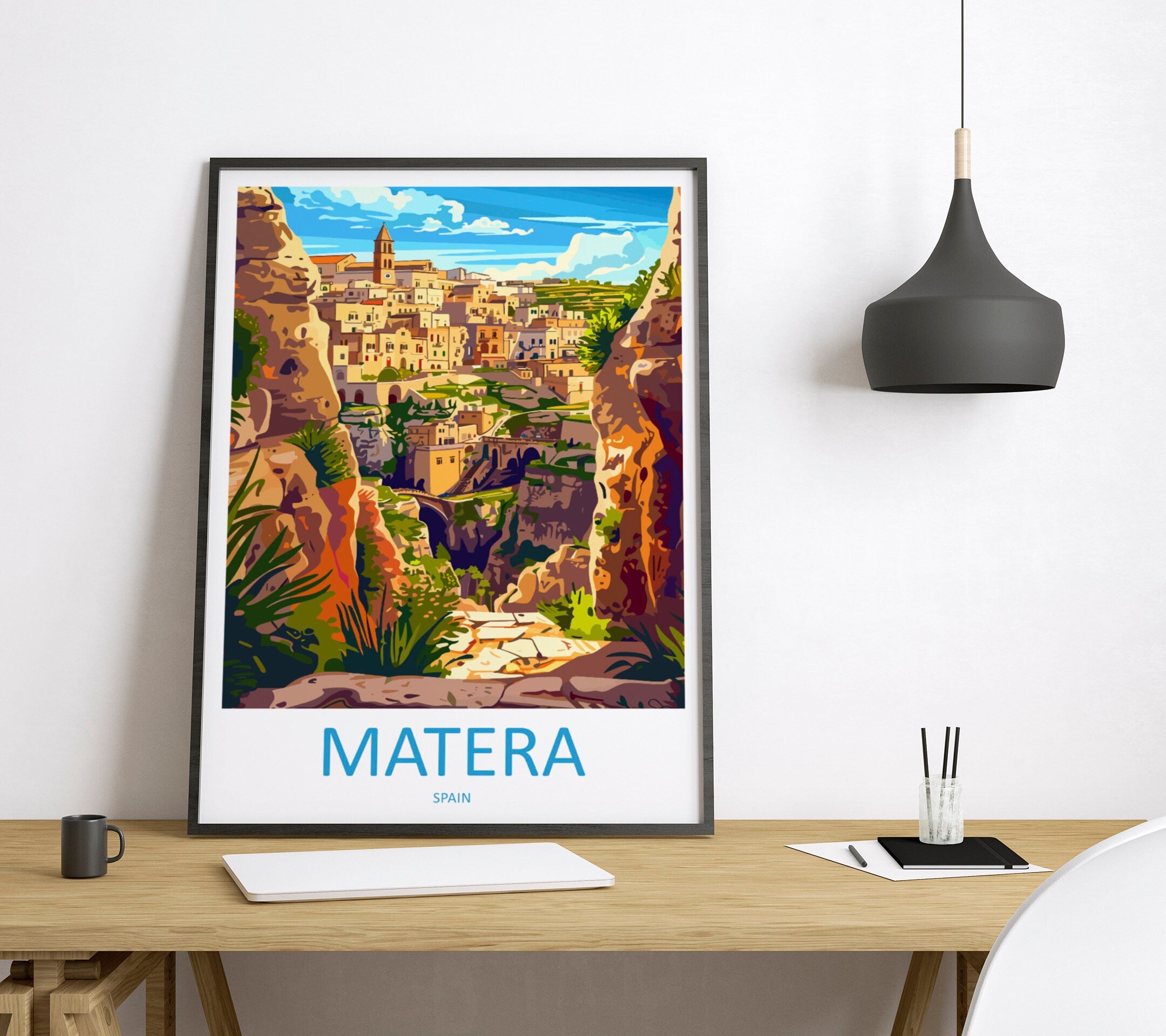 Matera Travel Print